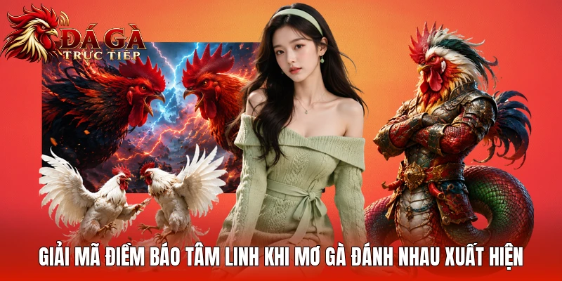 Giải mã điềm báo tâm linh khi mơ gà đánh nhau xuất hiện