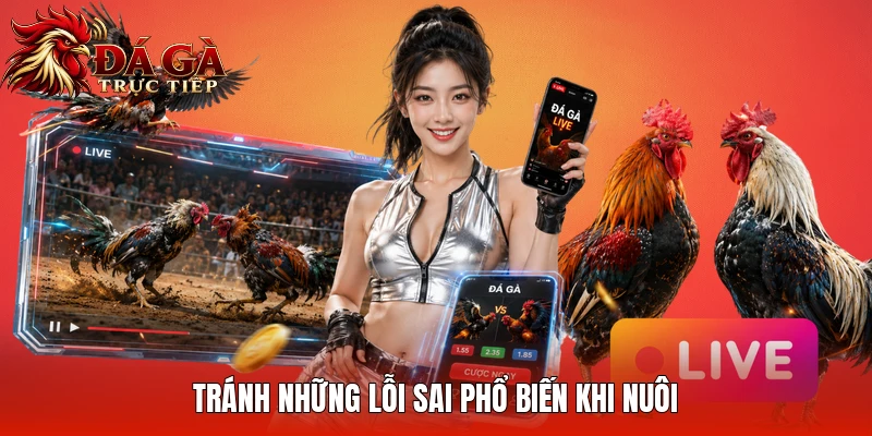 Tránh những lỗi sai phổ biến khi nuôi
